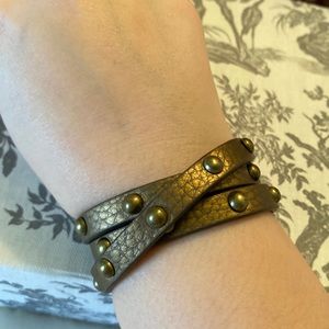 Chloe + Isabel leather wrap bracelet